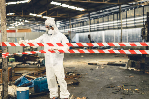 Professional Infectious Disease Decontamination technician working in Crystal, MN